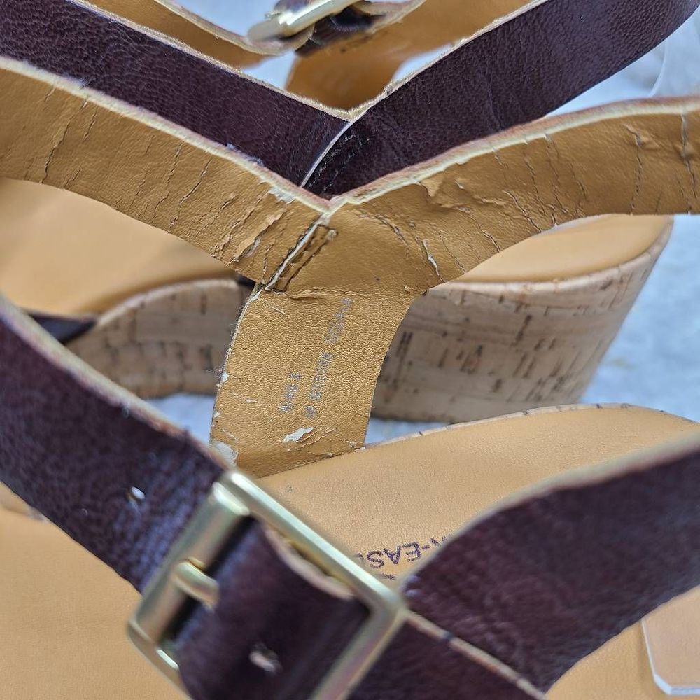 Korks by Kork-ease Platform Wedge Sandals sz 9 - Picture 8 of 12